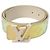 Cintura a forma di LV Monogram Prism di Louis Vuitton Argento