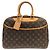 Borsa a mano Bowling Vanity Monogram Louis Vuitton Marrone