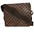 Borsa a mano Naviglio Damier Louis Vuitton Marrone