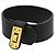 Bracciale Charm Kelly Twist PM di Hermès Nero - vista 8