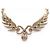 NEUE VINTAGE YVES SAINT LAURENT HALSKETTE ROTER RUBINSTEIN STRASS Golden - Ansicht 4
