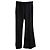 Victoria Beckham Schlaghosen aus schwarzem Polyester