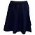 Falda Mini A-Line Sandro en Poliamida Azul Marino