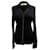 Rippstrick-Cardigan aus schwarzer Viskose Sandro