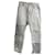 Jeans de algodón blanco con detalles de patchwork de Acne Studios Crudo  - vista 1