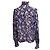 Blouse à col roulé imprimée Isabel Marant Étoile en soie multicolore - vue 3