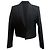 Blazer corto Iro Jomara en algodón negro
