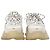 Baskets Balenciaga Triple S à semelle transparente en polyester blanc - vue 4