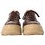 Sneakers platform Nexus Casadei in pelle marrone Rosso - vista 4