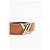 Cinturón Louis Vuitton Twist en cuero Epi marrón Castaño Roja - vista 6