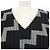 Autre Marque Top PLEATS PLEASE Marrone Nero - vista 4