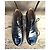 Derbies Avril Gau in pelle verniciata blu navy - vista 7