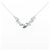 Autre Marque Collana con diamanti Au750 Argento