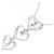 Autre Marque Collana in diamante in oro bianco Au750 a forma di cuore Argento - vista 4