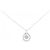 Autre Marque Collana in diamante in oro bianco Au750 Argento