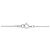 Autre Marque Platin-Diamant-Halskette PT900 PT850 Silber - Ansicht 5
