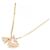 Autre Marque Au750 Pink Gold Sapphire Diamond Necklace - view 4