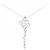 Collana di Diamanti Tasaki Au750 Argento