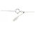Autre Marque Collana in diamante Pt900 Pt850 Argento - vista 5