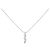 Autre Marque Collana con diamanti Au750 Argento