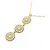 Autre Marque Au750 Diamant-Halskette Golden - Ansicht 3