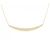 Autre Marque Collar de diamantes Au750 Dorado