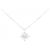 Autre Marque Collana in diamante in oro bianco Au750 Argento