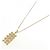 Autre Marque Collar de diamante Au750 Dorado - vista 2