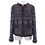 Timeless Chaqueta sin cuello Lapin Chanel P26807V17014 05A Castaño Negro Beige