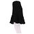 Carven Schwarzer Volantrock mit Wolle - Ansicht 4