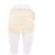 Magda Butrym Saia creme com flores tom sobre tom Bege