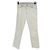 Frame Denim Jeans blancos con costuras azules