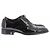Versace Derby neri in pelle Nero - vista 2