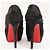 Stivaletti Christian Louboutin Twist in suede nera - vista 4