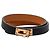Hermès Bracciale Hermes Kelly Double Tour T2 Nero Rosa
