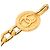 Chanel Coco Mark Vintage 6-Glieder-Kette Gürtel - Ansicht 4