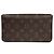 Borsa a Spalla Pochette Felicie Monogram Louis Vuitton Marrone Fuschia - vista 3