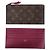 Borsa a Spalla Pochette Felicie Monogram Louis Vuitton Marrone Fuschia - vista 8