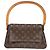 Borsa a mano Mini Looping Monogram Louis Vuitton Marrone