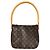 Bolso de Hombro Looping MM Monograma Louis Vuitton Castaño