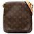 Borsa a Spalla Musette Salsa Monogramma Louis Vuitton Marrone - vista 2