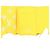 Billetera Tri-Fold Louis Vuitton Gris Amarillo - vista 4