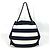 Chanel 2.55 Hardware Border Shoulder Bag Black White - view 2