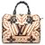 Speedy Borsa Bandoulière 25 Monogram Gigante Louis Vuitton Marrone Bianco - vista 2