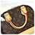Borsa Alma BB Monogramma Louis Vuitton Marrone - vista 10