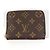 Portafoglio Zippy Monogramma Louis Vuitton Marrone