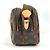 Borsa a tracolla Reporter PM Monogram Louis Vuitton Marrone - vista 3