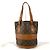 Borsa Tote Bucket PM Monogram Louis Vuitton Marrone - vista 3