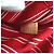 Borsa Tote Louis Vuitton Antigua Cabas PM Rosso Beige - vista 13