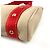 Borsa Tote Louis Vuitton Antigua Cabas PM Rosso Beige - vista 8